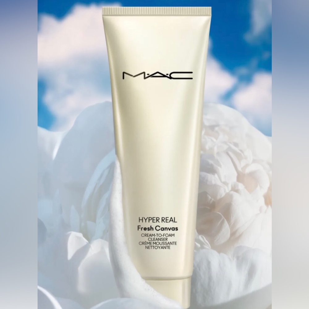 🫧NIB🫧 MAC Hyper Real Fresh Canvas Cream-to-Foam Cleanser 4.2oz🫧FULL SIZE🫧